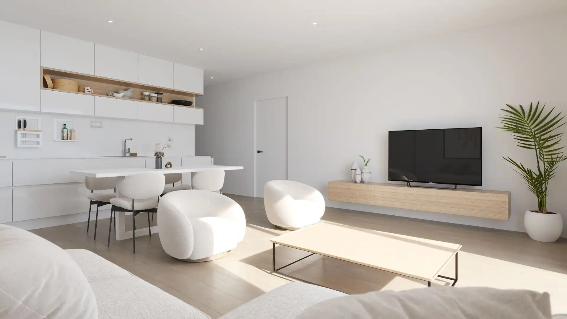 Living room of Houses for sale in Torre-Pacheco  with Swimming Pool