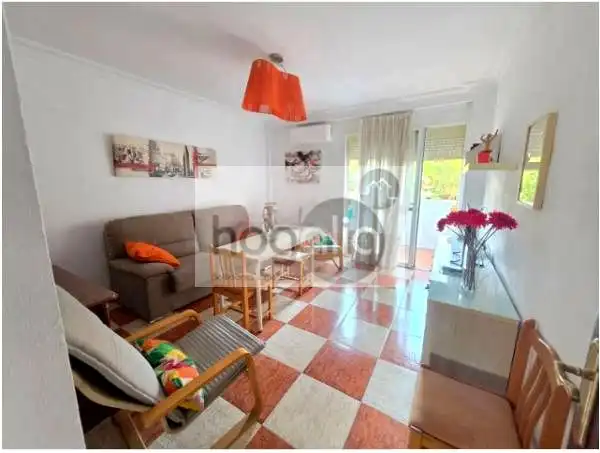 Sala de estar de Piso de alquiler en Sevilla con Aire acondicionado, Terraza y Amueblado