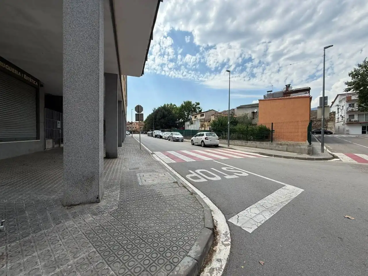 Vista exterior de Garaje en venta en Sant Celoni