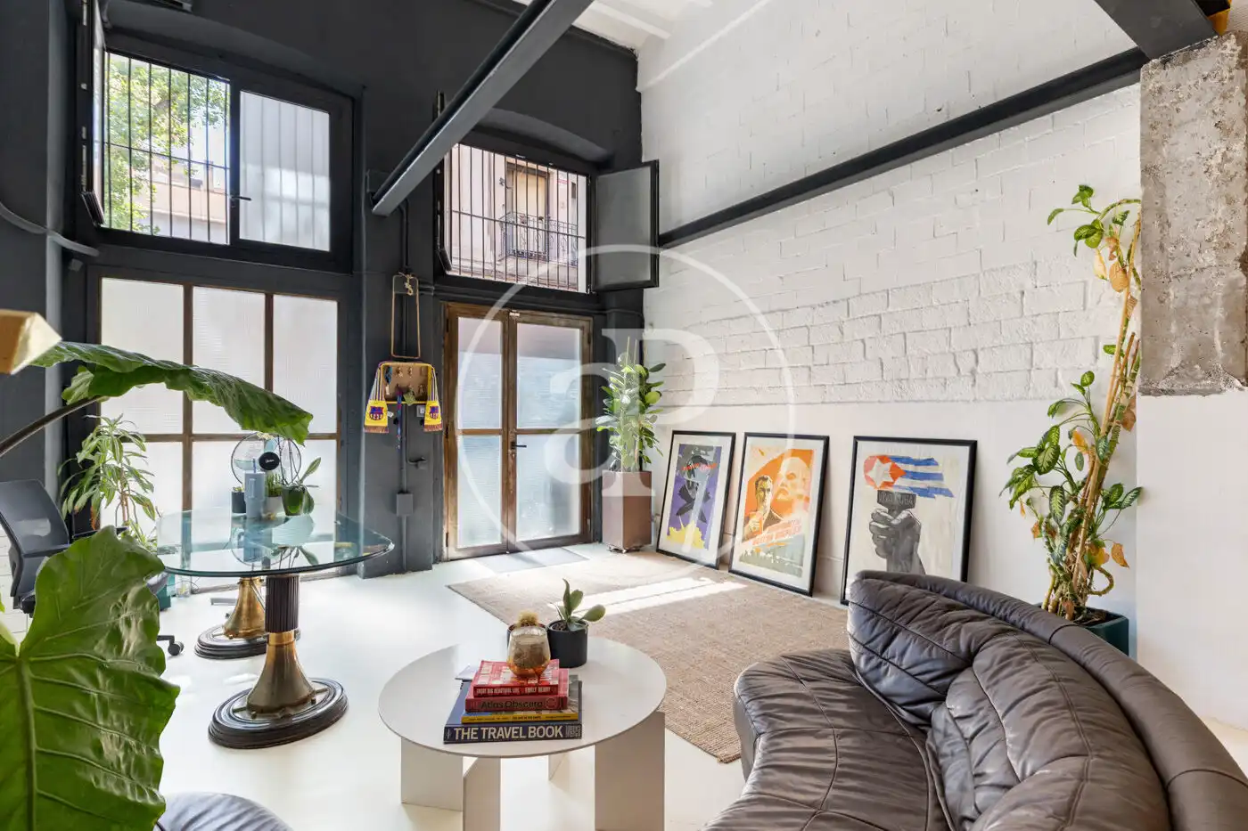 Living room of Lofts for sale in Barcelona  with Air Conditioner and Heating