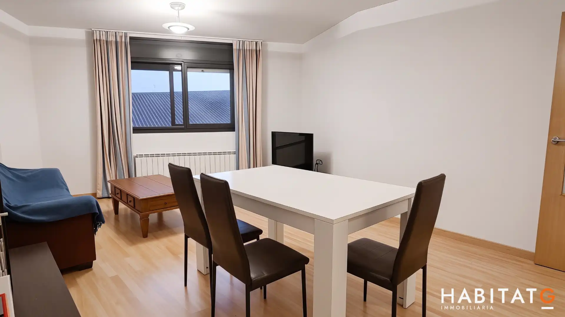 Esszimmer von Wohnung zum Verkauf in Bellpuig mit Heizung, Abstellraum und Möbliert