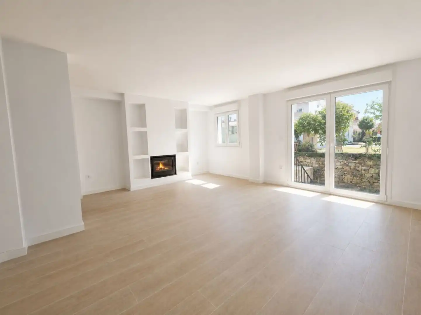 Sala de estar de Casa o chalet en venta en Molledo con Calefacción, Jardín privado y Parquet