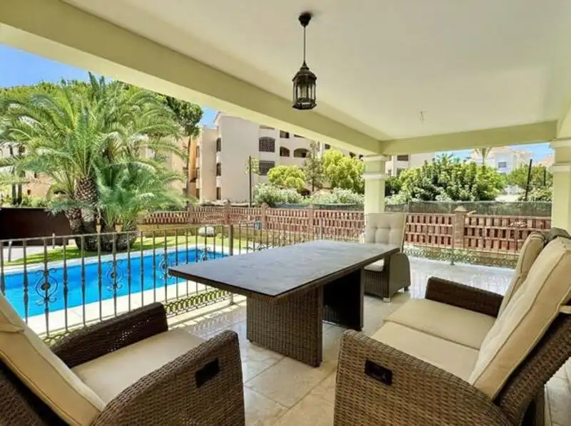 Terrace of Houses for rent in Marbella  with Air Conditioner, Heating and Private garden