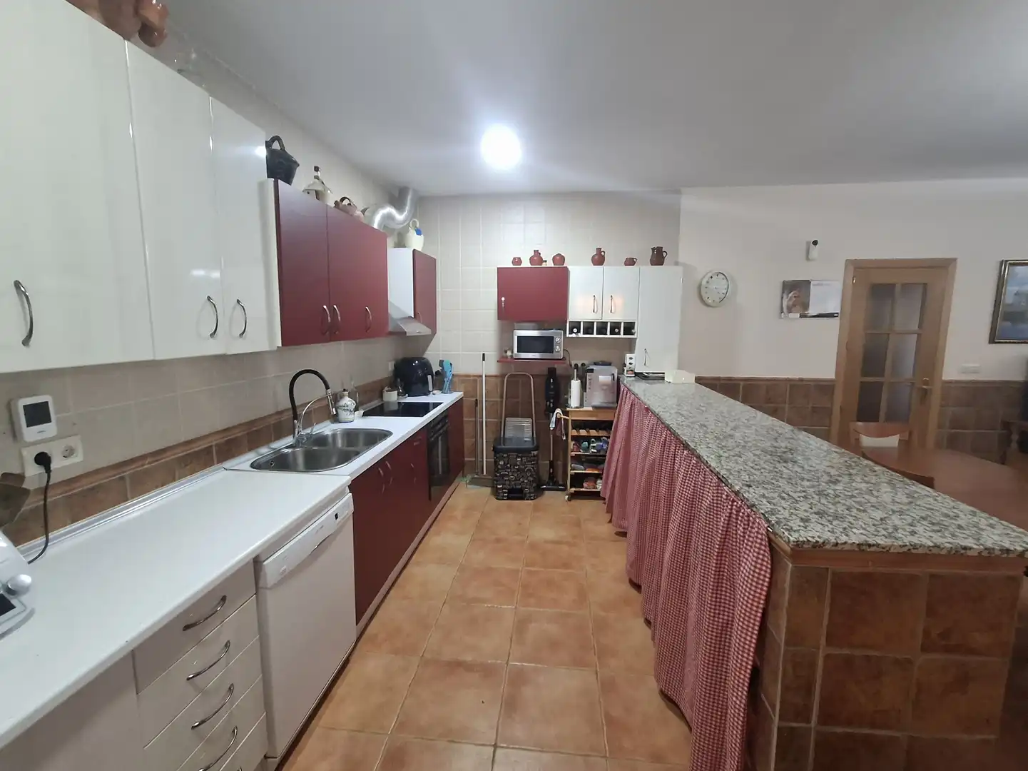Cuina de Finca rústica en venda en Fernán Caballero amb Aire condicionat, Calefacció i Traster