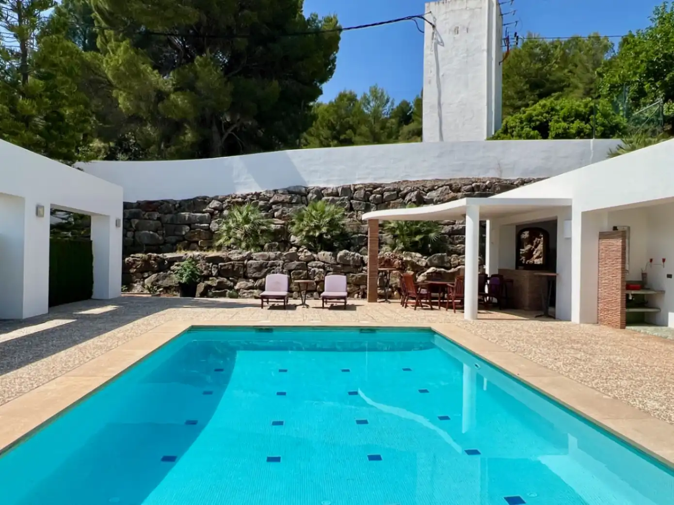 Piscina de Casa o xalet en venda en Pedreguer amb Aire condicionat, Calefacció i Jardí privat