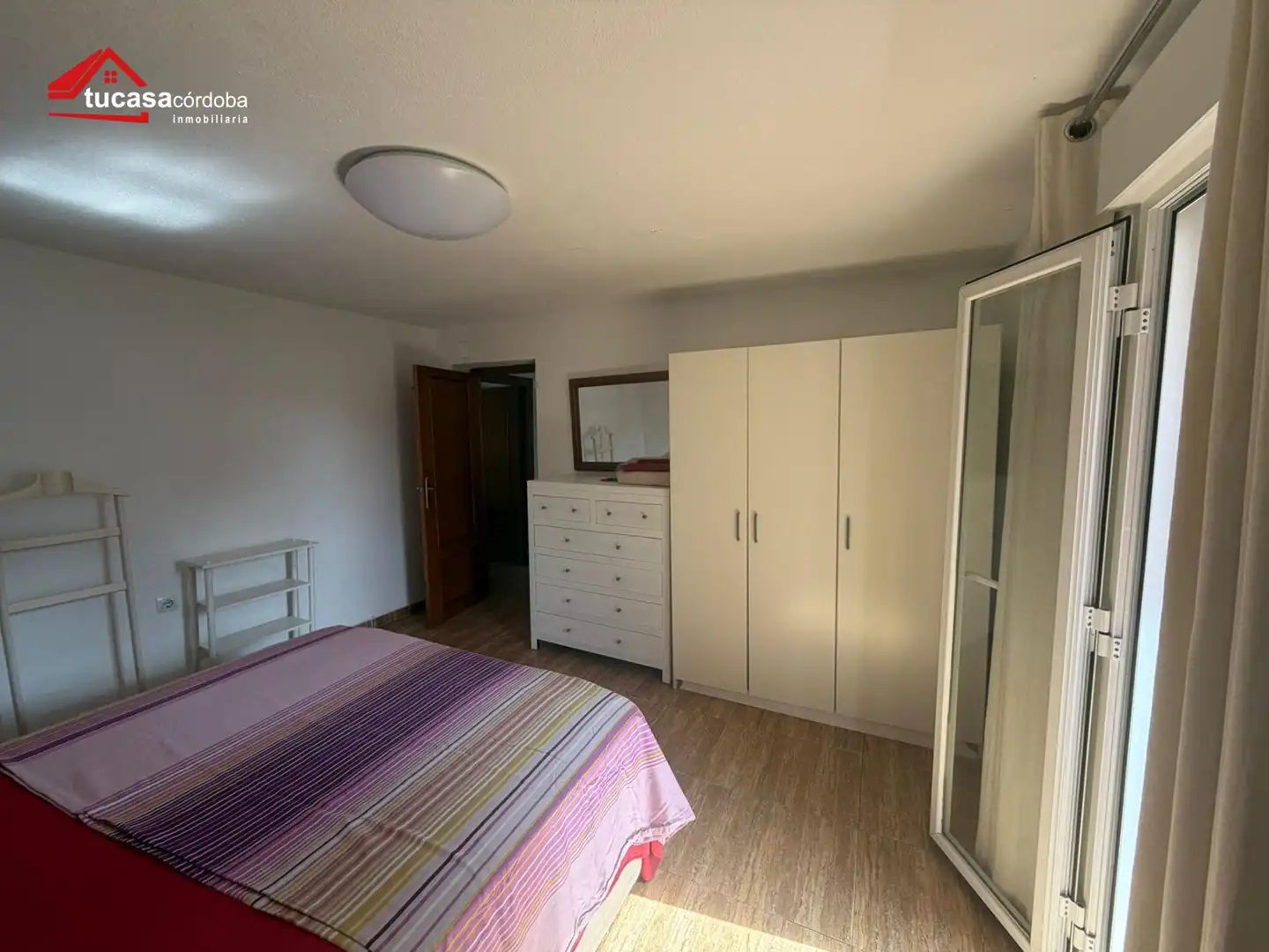 Bedroom of Flat for sale in Córdoba  with Air Conditioner, Terrace and Furnished