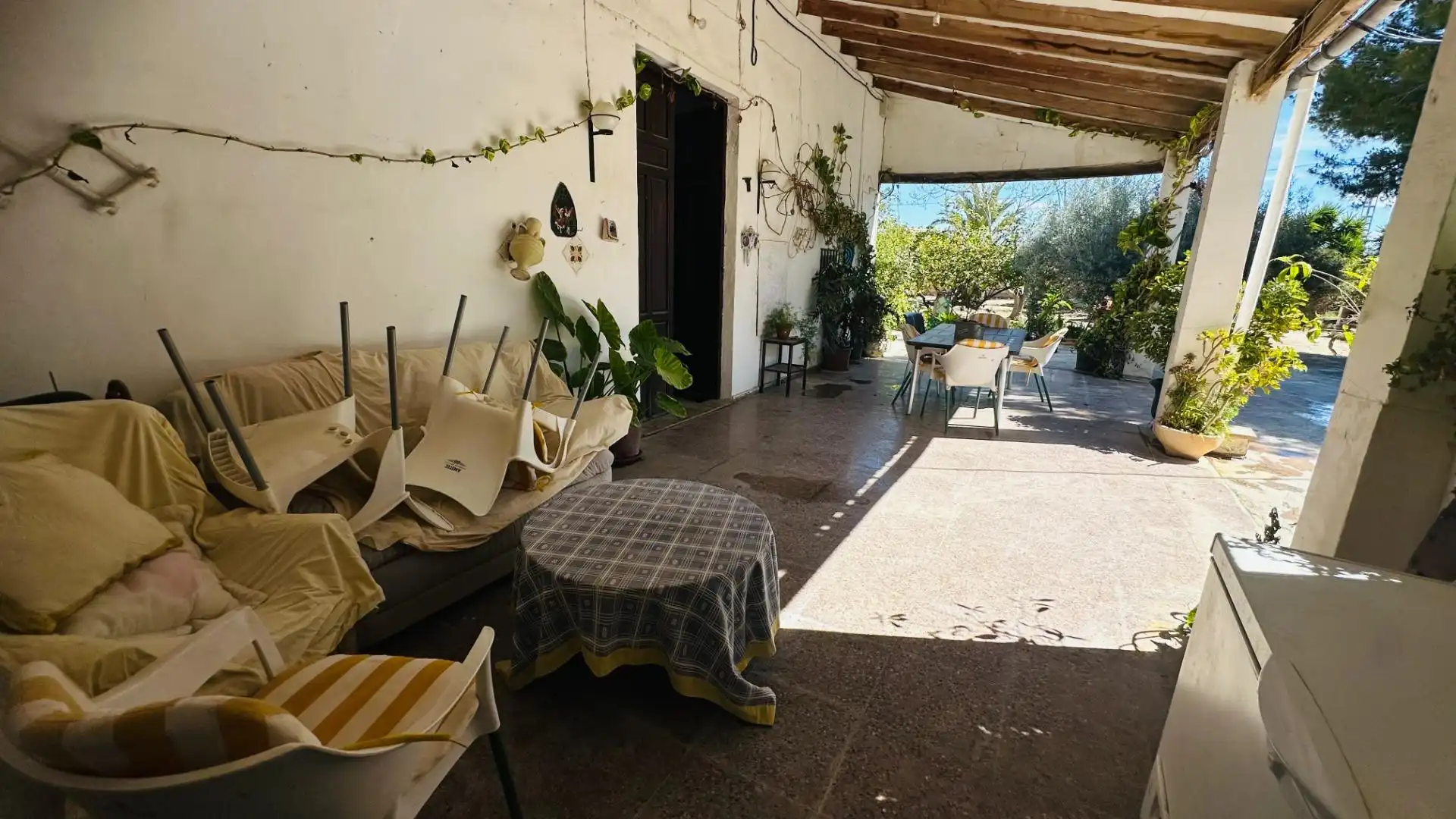Terrassa de Casa o xalet en venda en Elche / Elx amb Jardí privat, Traster i Piscina