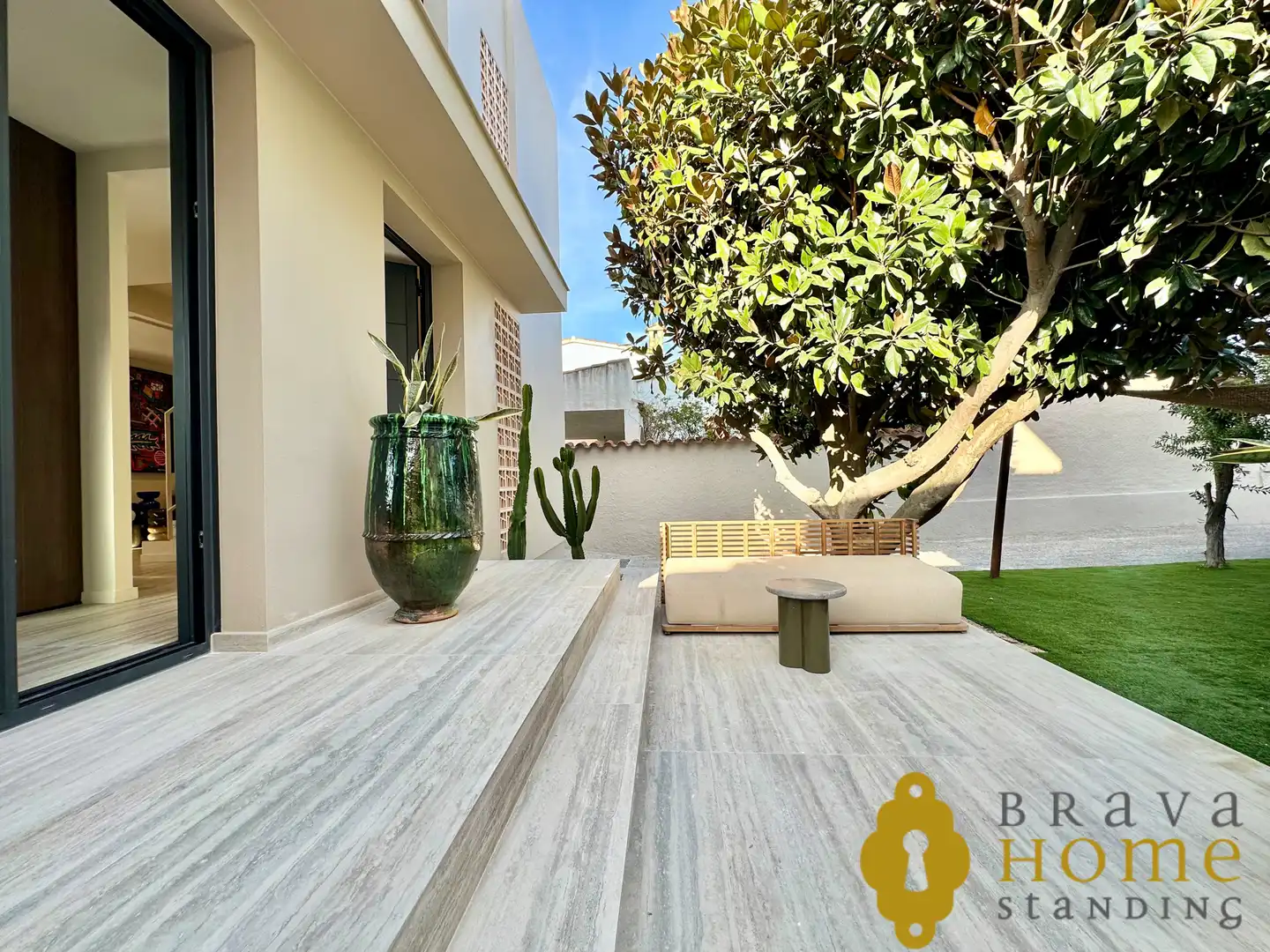 Terraza de Casa o chalet en venta en Empuriabrava con Aire acondicionado, Jardín privado y Terraza