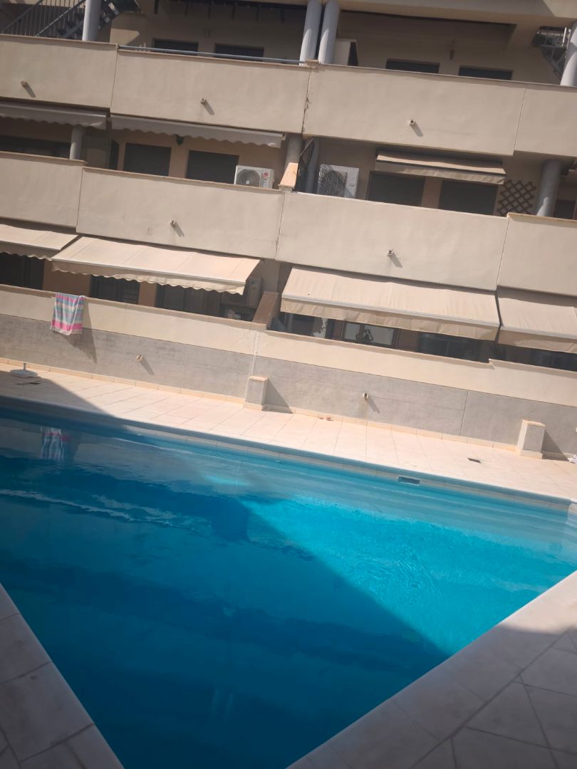 Swimming pool of Flat for sale in  Melilla Capital  with Air Conditioner, Furnished and Balcony