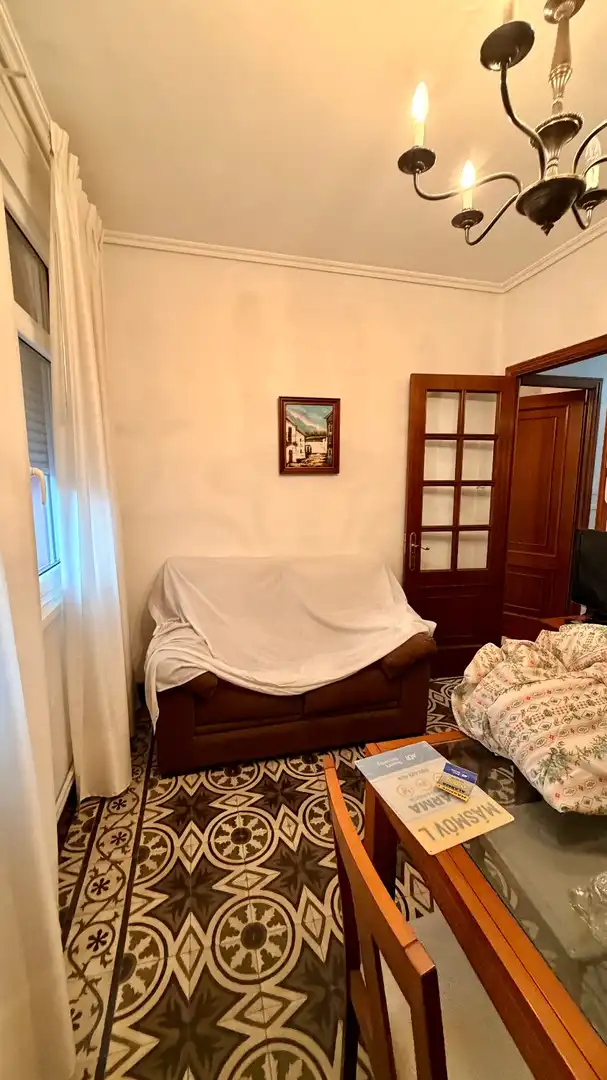 Wohnzimmer von Einfamilien-Reihenhaus zum Verkauf in Ferrol mit Heizung, Abstellraum und Alarm