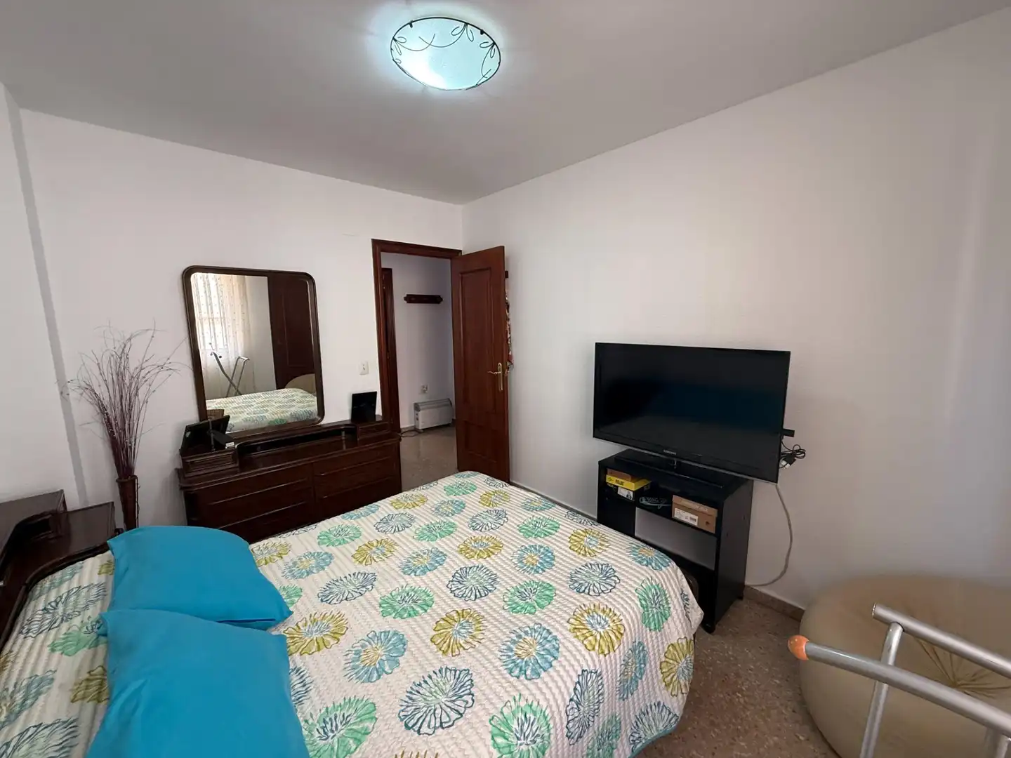 Schlafzimmer von Wohnung zum Verkauf in Valencia mit Klimaanlage und Balkon