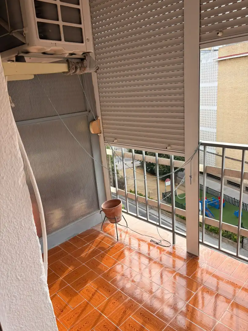 Balcony of Flat for rent in Sevilla