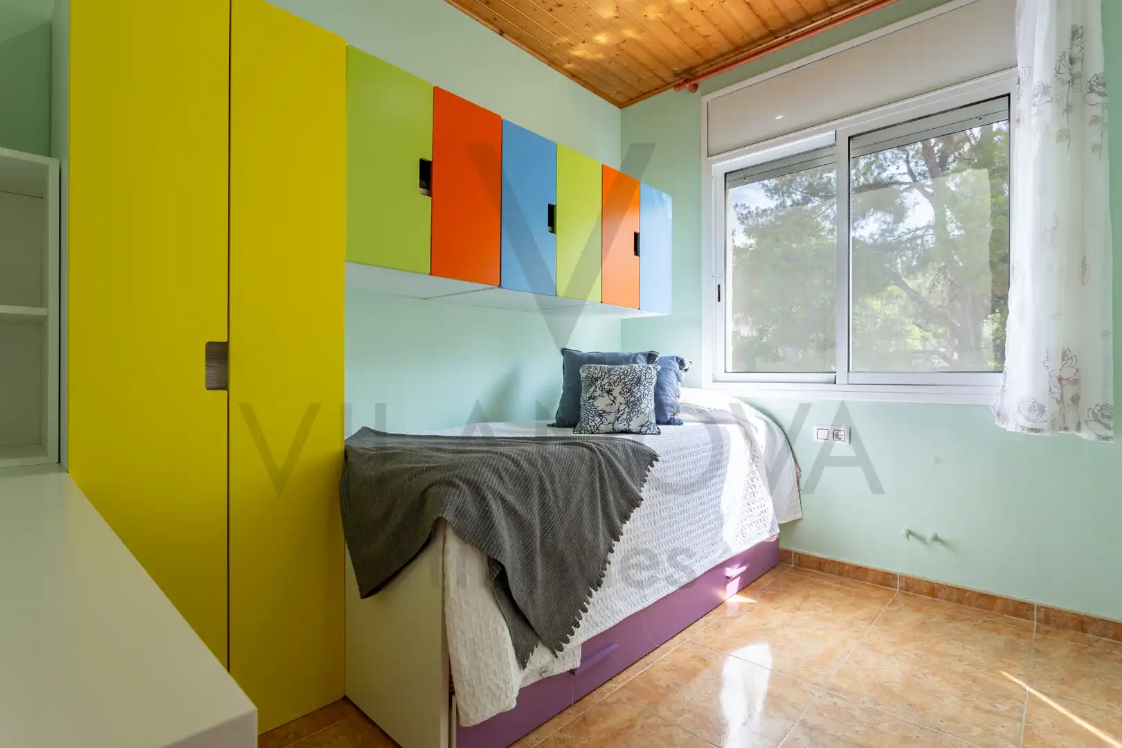 Habitación de Casa o chalet en venta en Cabra del Camp con Aire acondicionado, Calefacción y Jardín privado