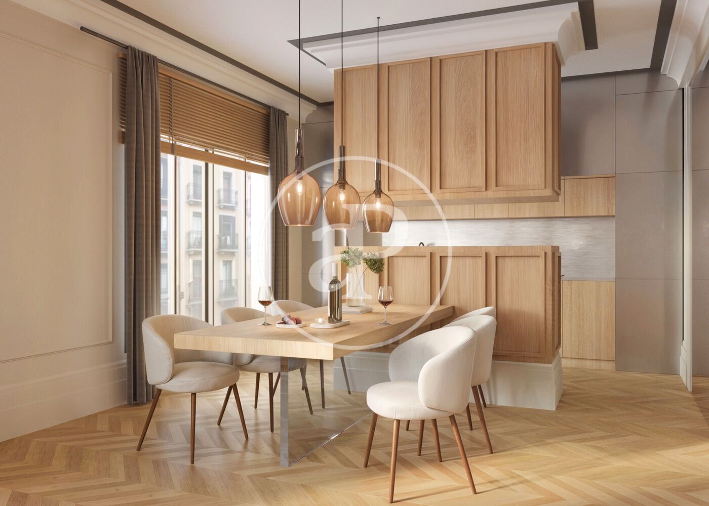 Cuina de Pis en venda en  Barcelona Capital amb Aire condicionat i Calefacció