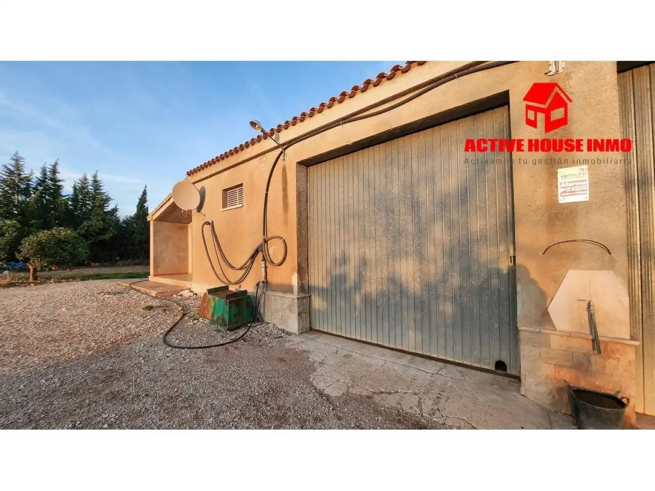 Vista exterior de Finca rústica en venta en Camarles con Jardín privado, Terraza y Trastero
