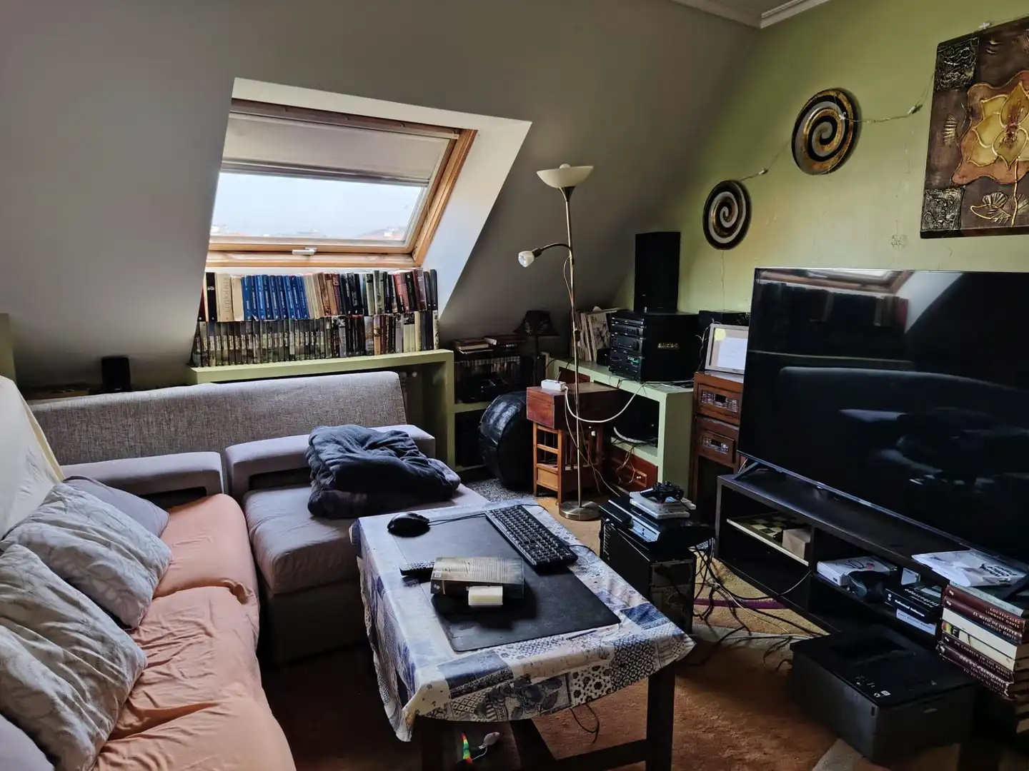 Wohnzimmer von Dachboden zum Verkauf in Ferrol mit Terrasse und Abstellraum