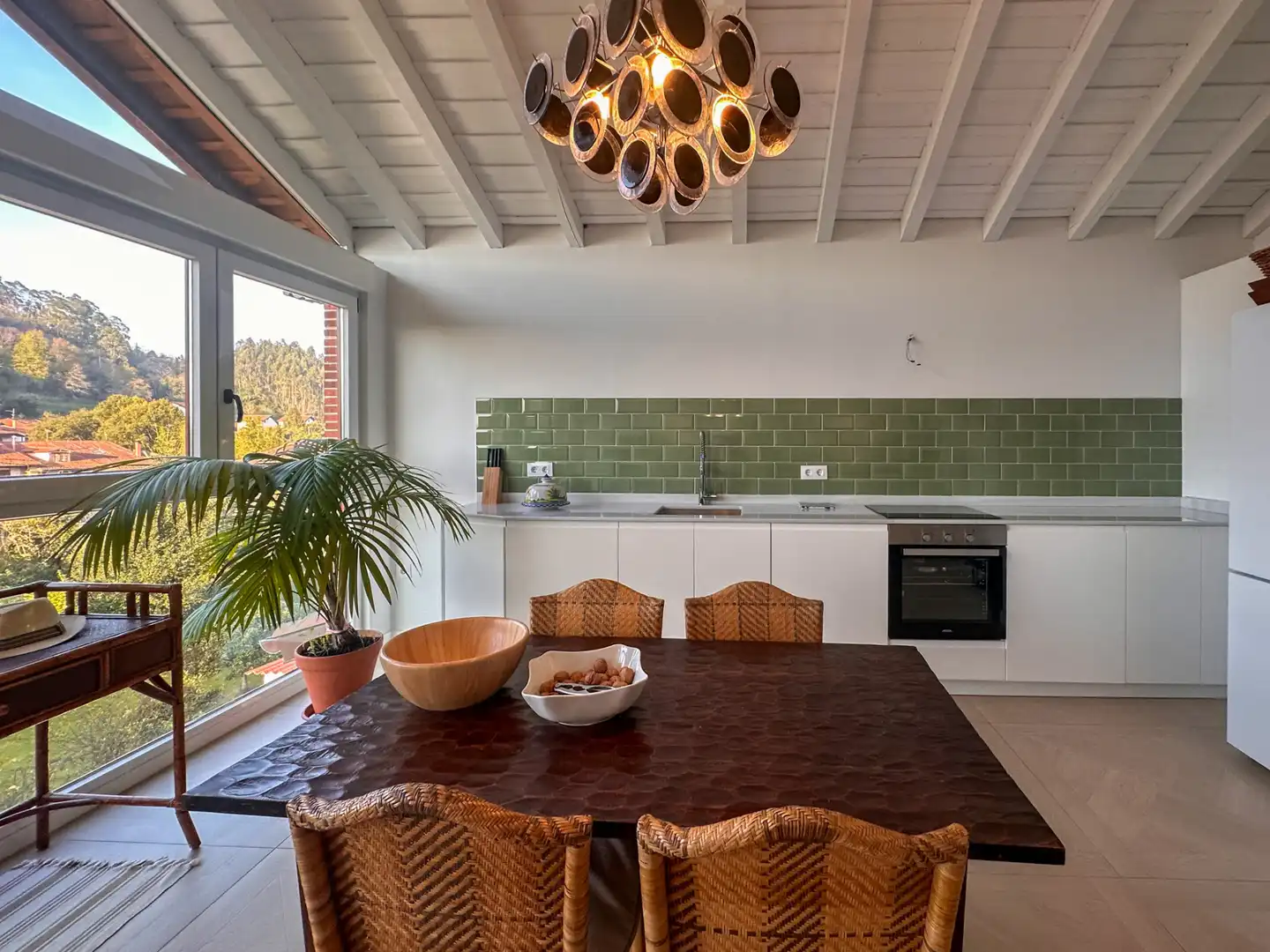 Cocina de Dúplex en venta en Alfoz de Lloredo con Terraza