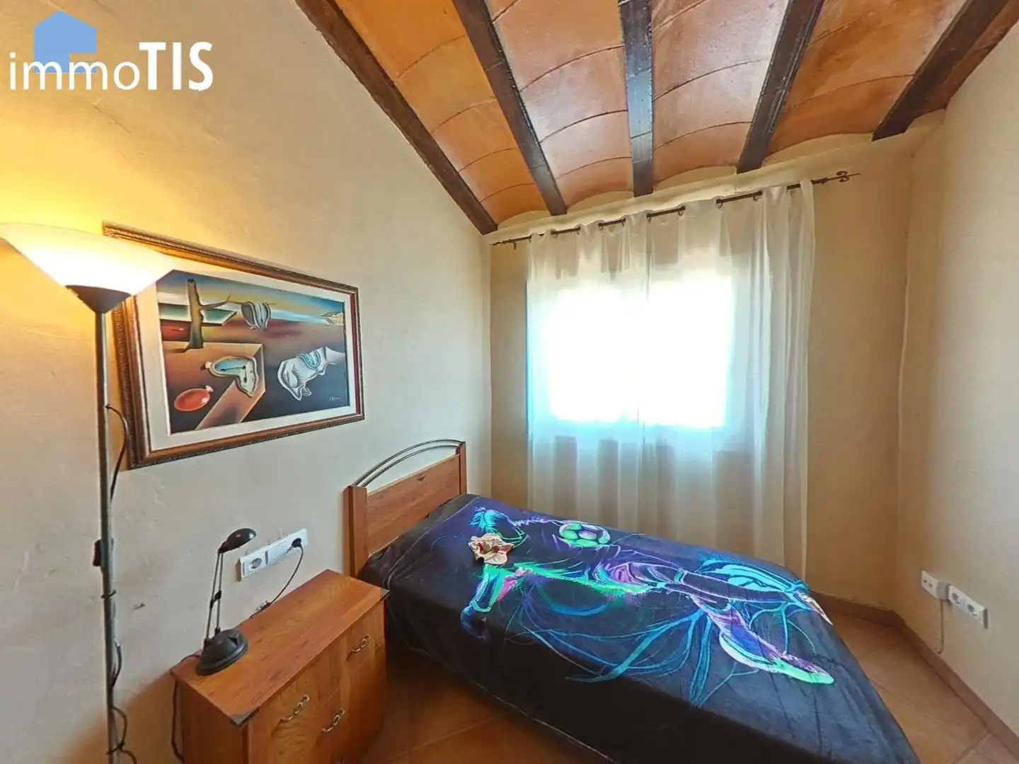 Dormitori de Casa o xalet en venda en Cubelles amb Aire condicionat, Jardí privat i Terrassa