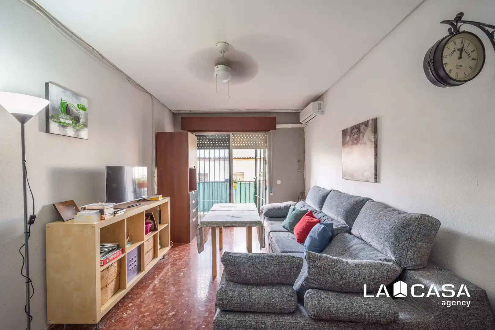 Sala d'estar de Pis en venda en Dos Hermanas amb Aire condicionat i Terrassa