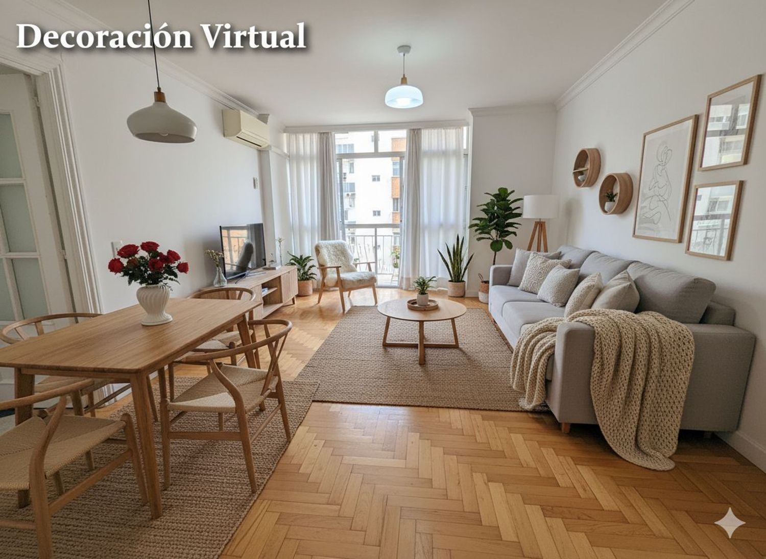 Sala de estar de Piso en venta en Málaga Capital con Aire acondicionado