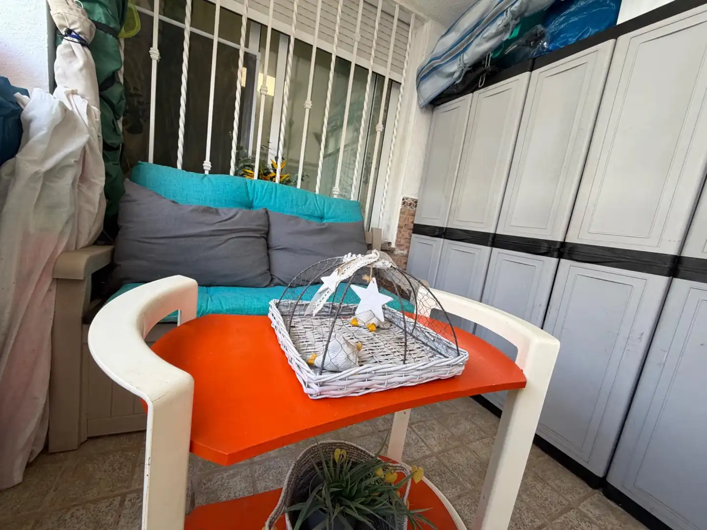 Balcony of Ground floor for sale in Chilches / Xilxes  with Private garden, Terrace and Furnished