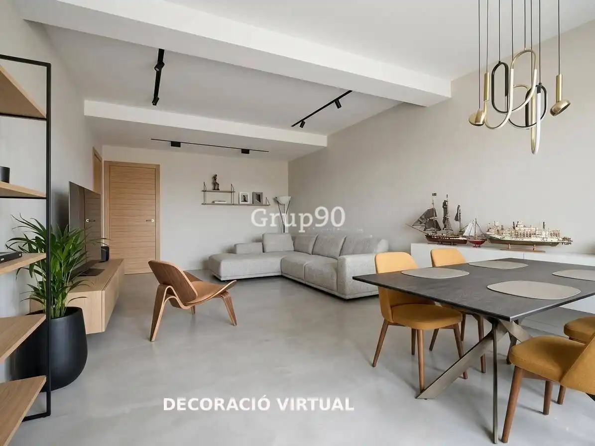 Wohnzimmer von Wohnungen zum Verkauf in Lleida mit Heizung und Balkon