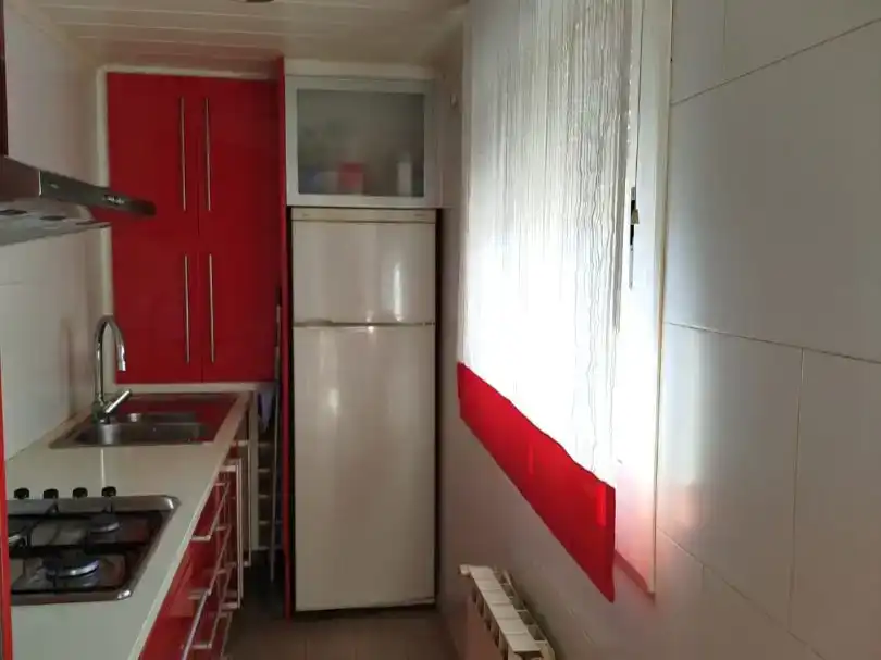 Küche von Wohnung zum Verkauf in Les Borges Blanques mit Klimaanlage