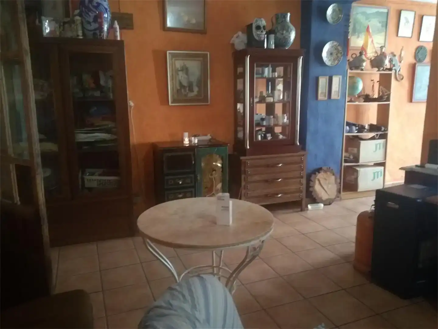 Comedor de Casa adosada en venta en Alpera con Jardín privado
