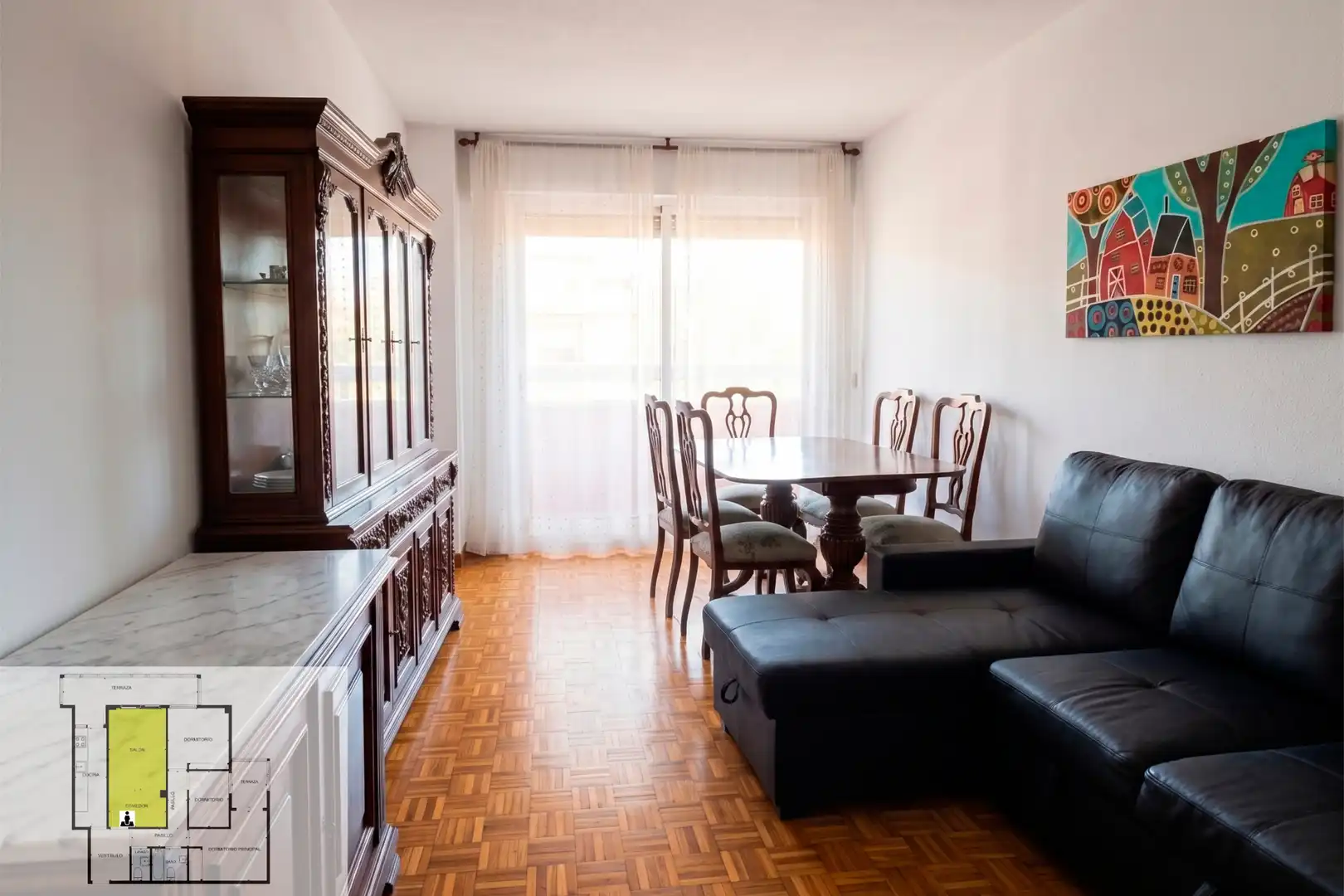 Sala de estar de Piso en venta en Madrid con Aire acondicionado, Calefacción y Terraza
