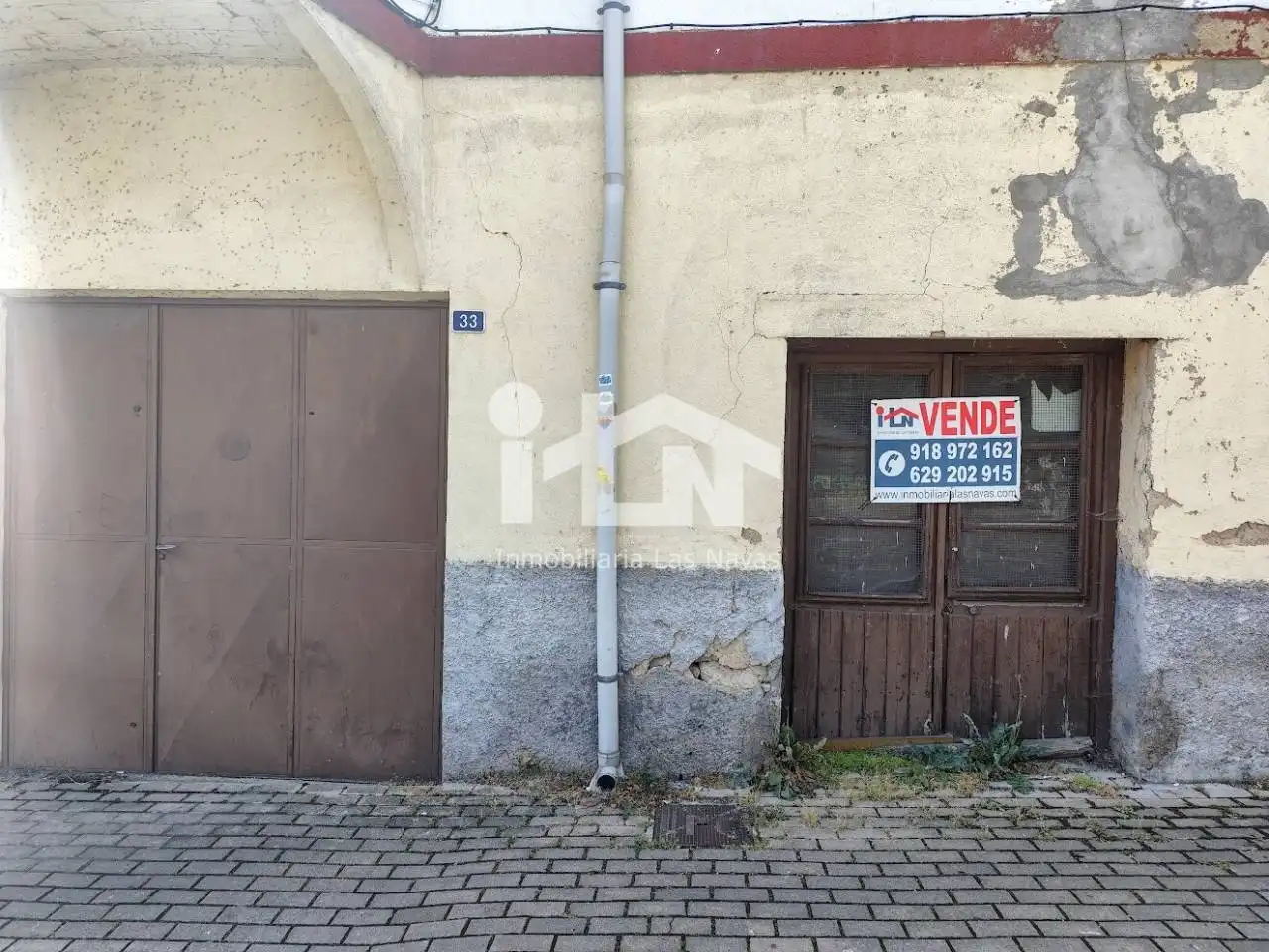 Vista exterior de Garatge en venda en Las Navas del Marqués 