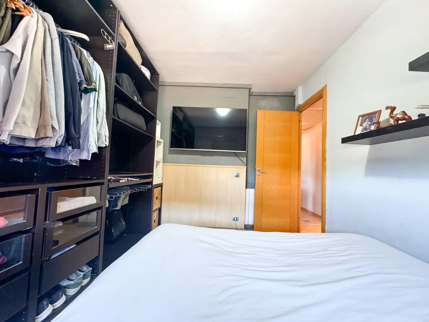 Bedroom of Flat for sale in Sentmenat  with Air Conditioner, Heating and Oven