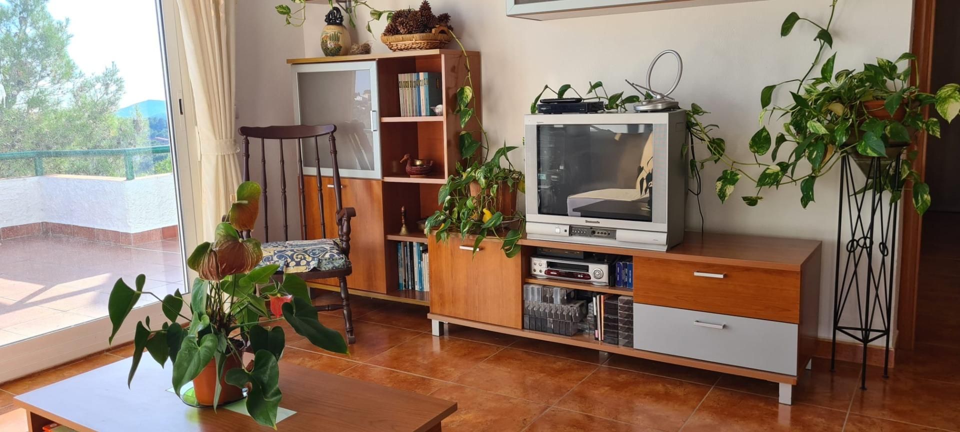 Sala d'estar de Apartament en venda en Canyelles amb Aire condicionat, Calefacció i Jardí privat