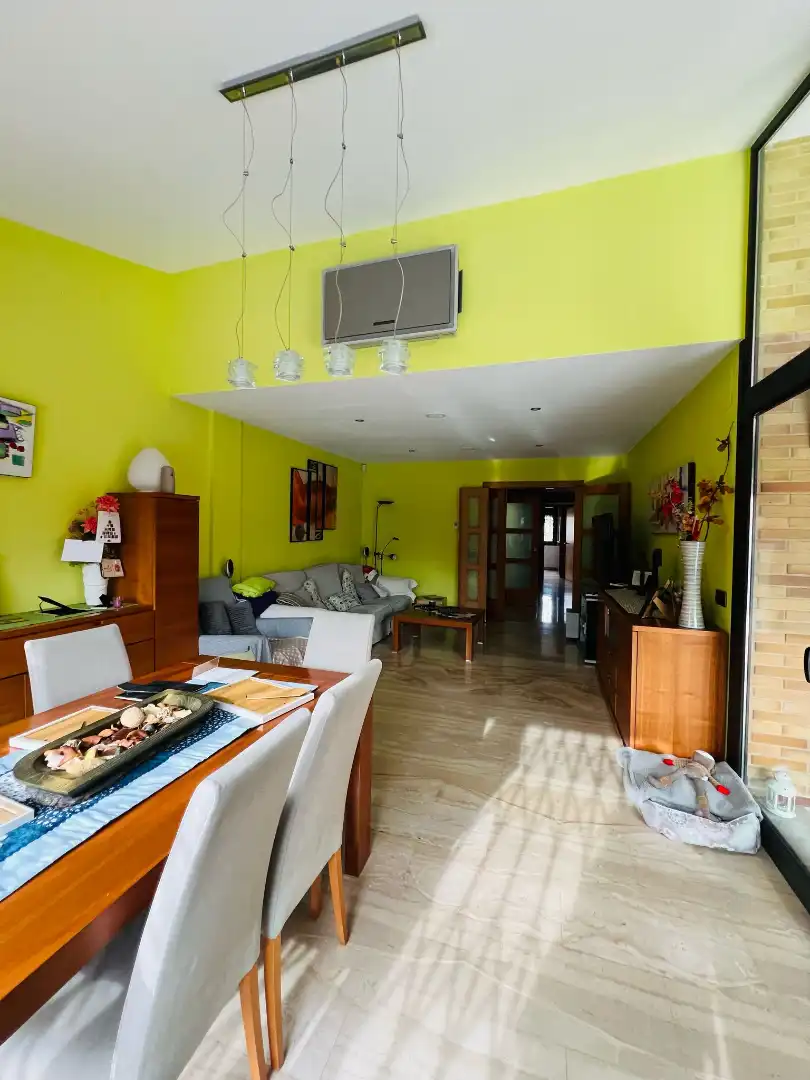 Sala d'estar de Casa o xalet en venda en Pineda de Mar amb Aire condicionat, Calefacció i Jardí privat