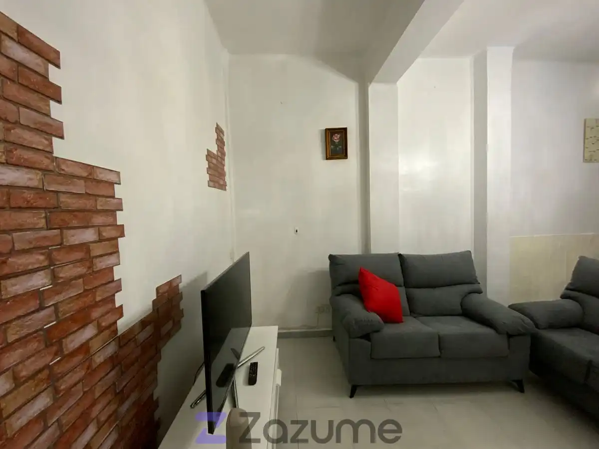 Sala de estar de Piso de alquiler en Sueca con Aire acondicionado, Trastero y Amueblado