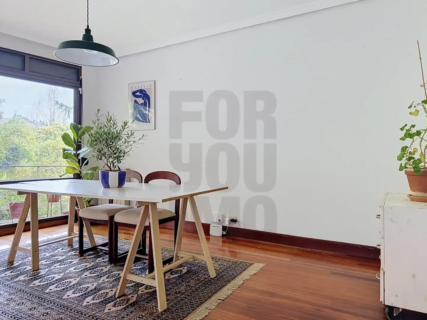 Comedor de Piso en venta en Donostia - San Sebastián  con Calefacción, Jardín privado y Balcón