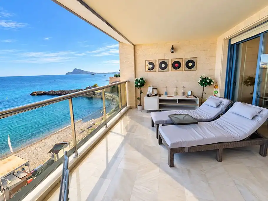 Terrace of Flat for rent in Altea  with Air Conditioner, Terrace and Balcony