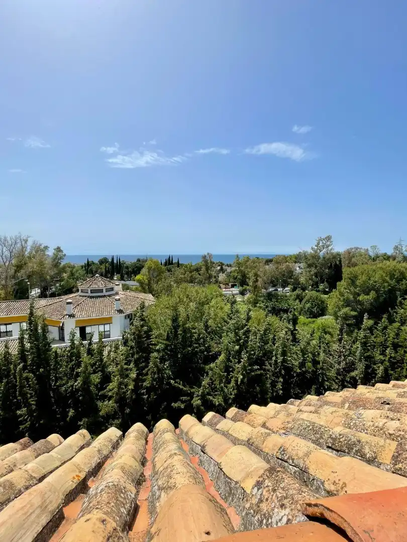 Garden of Office for sale in Marbella  with Air Conditioner and Furnished