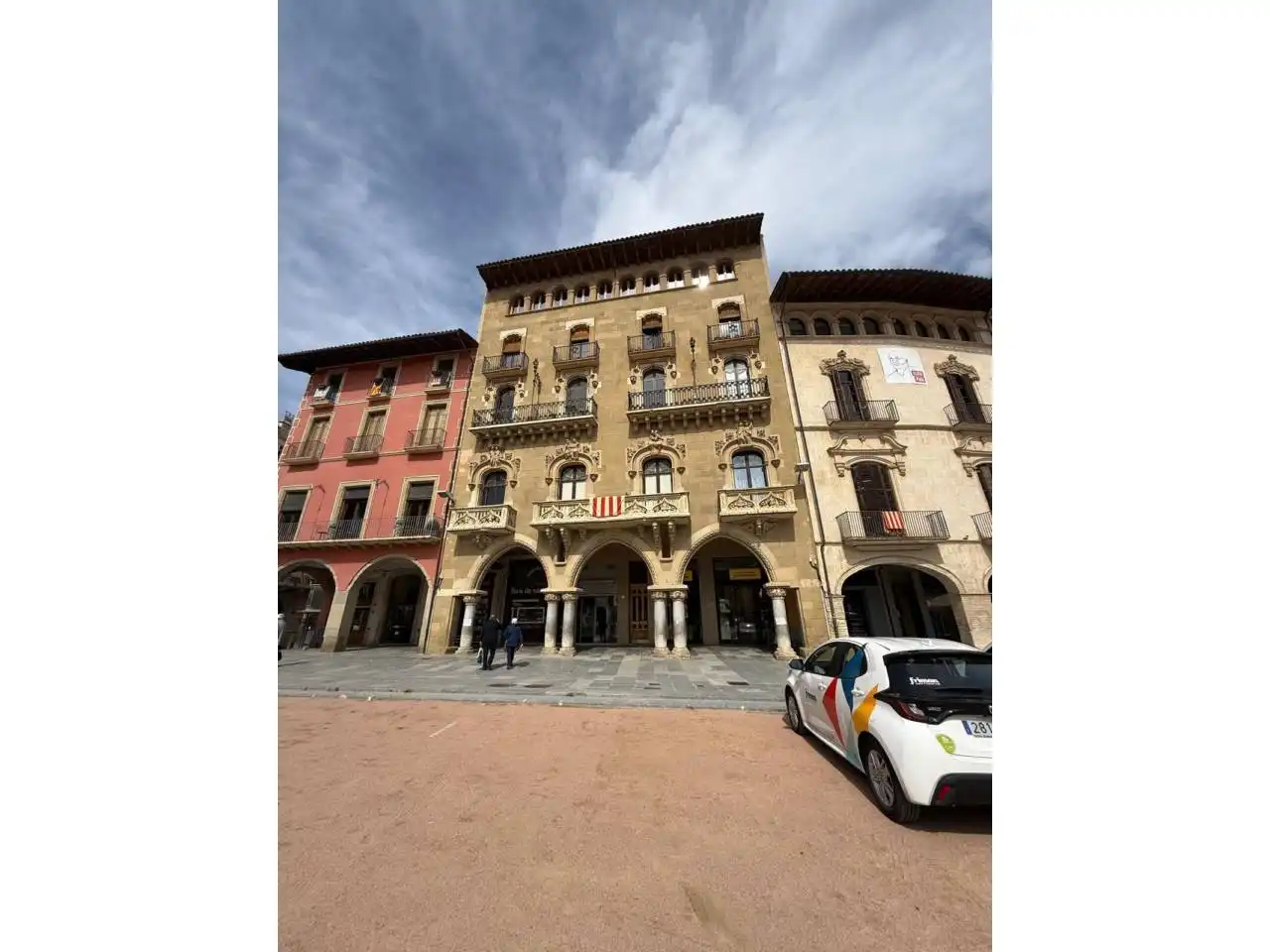 Vista exterior de Piso en venta en Vic con Calefacción y Balcón