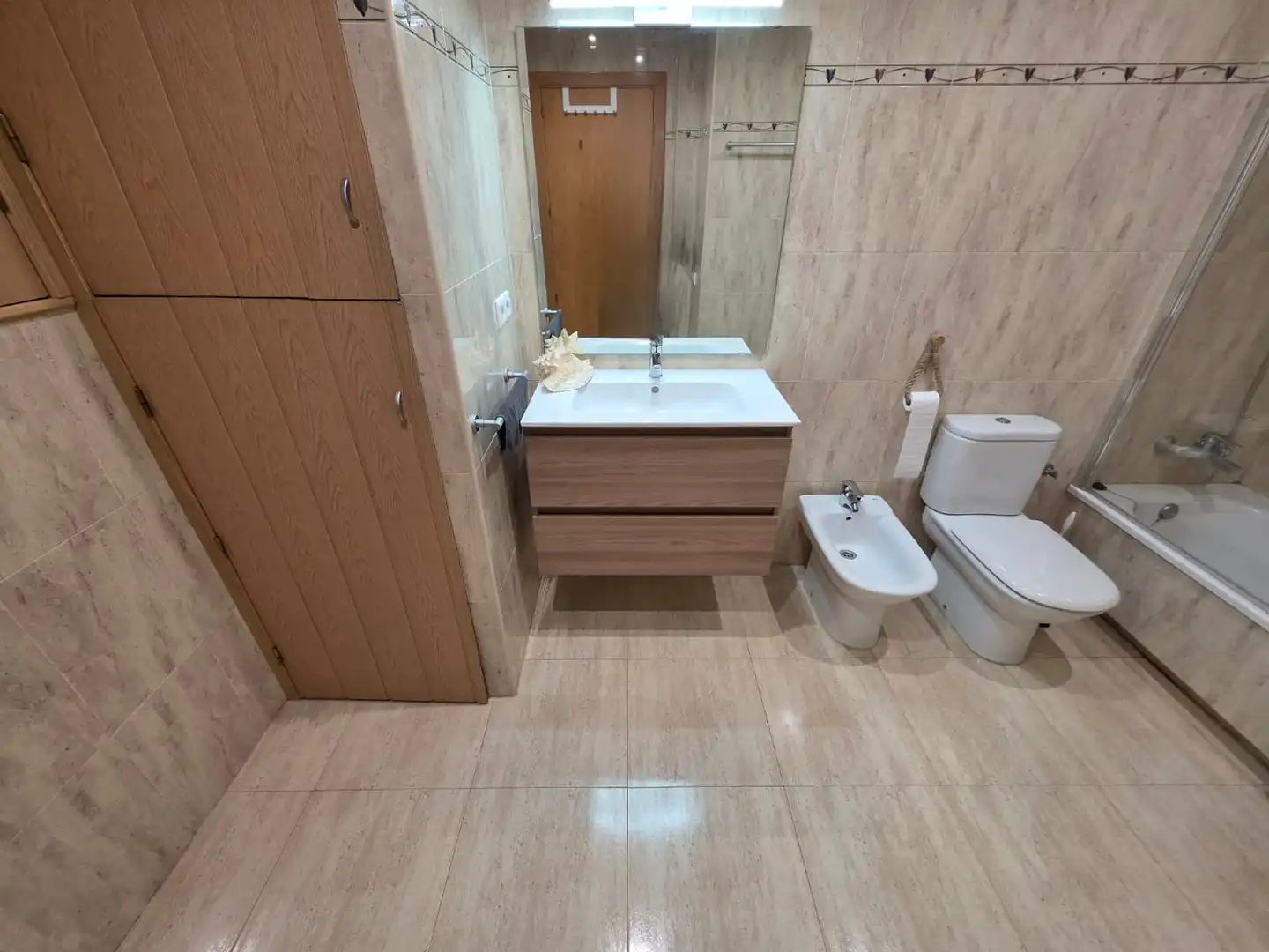 Badezimmer von Wohnung zum Verkauf in Moià mit Heizung, Terrasse und Balkon