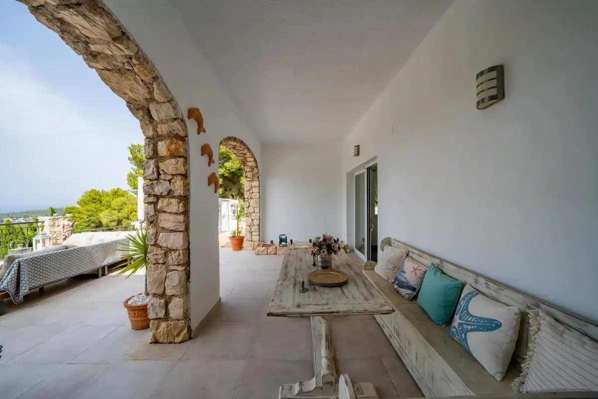 Terrassa de Casa o xalet en venda en Jávea / Xàbia amb Aire condicionat, Calefacció i Jardí privat