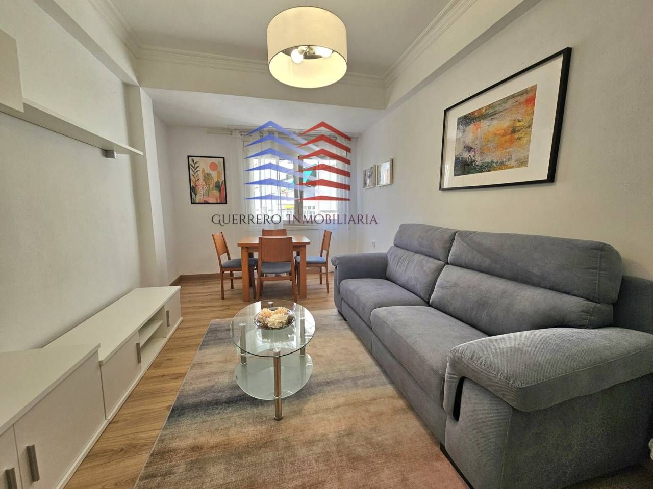 Living room of Flat to rent in Ourense Capital   with Heating, Parquet flooring and Alarm