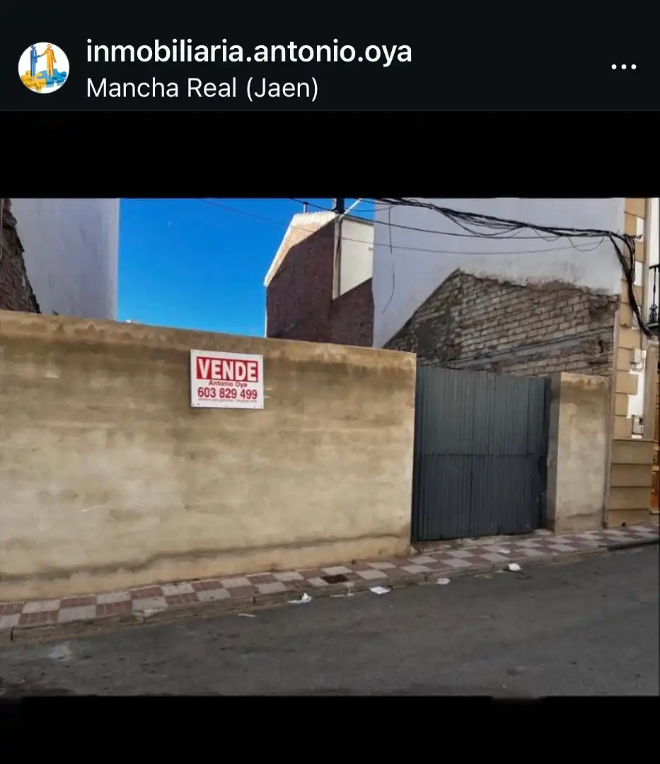 Wohnbaugrundstück zum Verkauf in Mancha Real