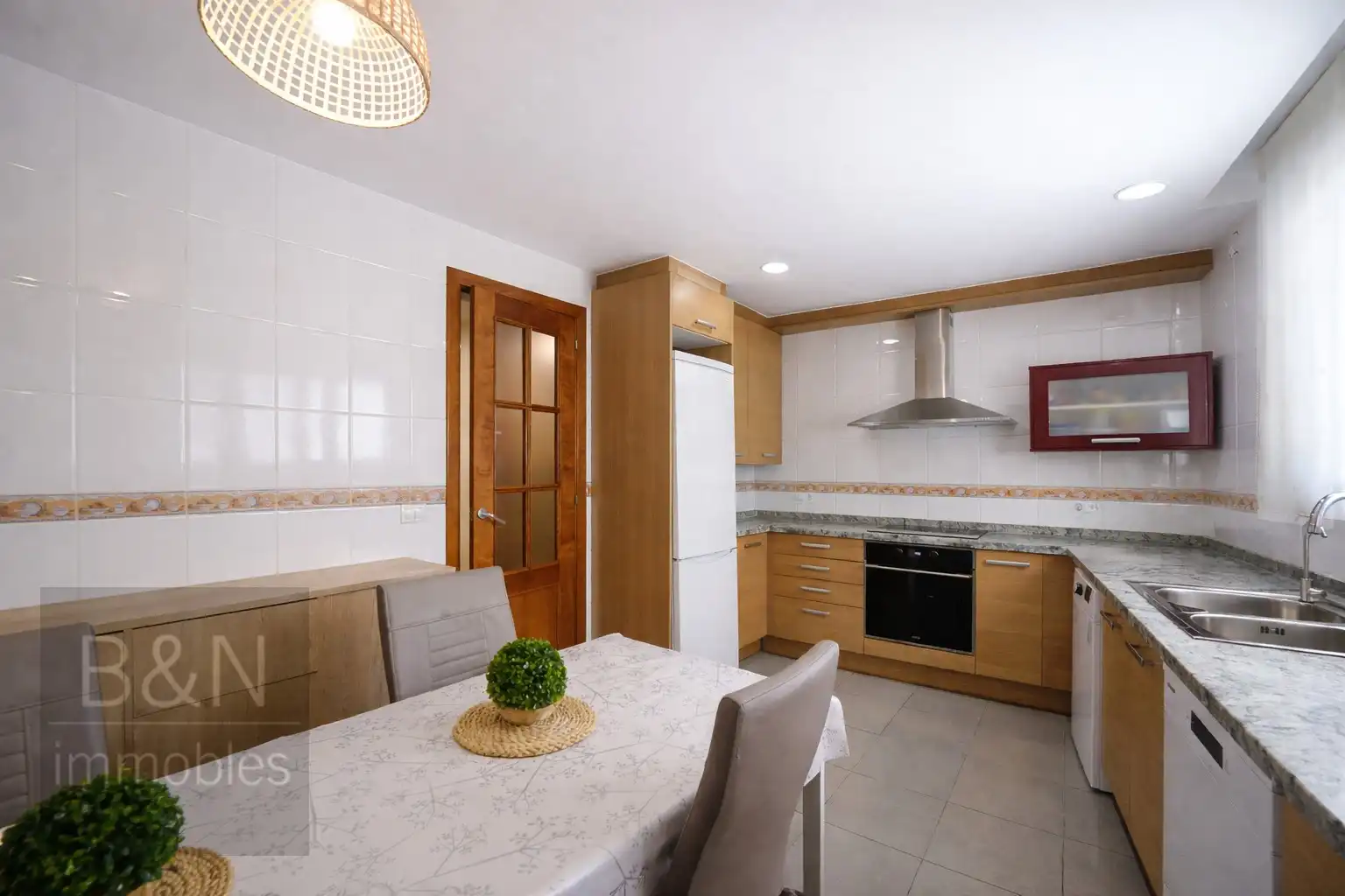 Cocina de Casa o chalet en venta en Terrassa con Aire acondicionado, Calefacción y Terraza