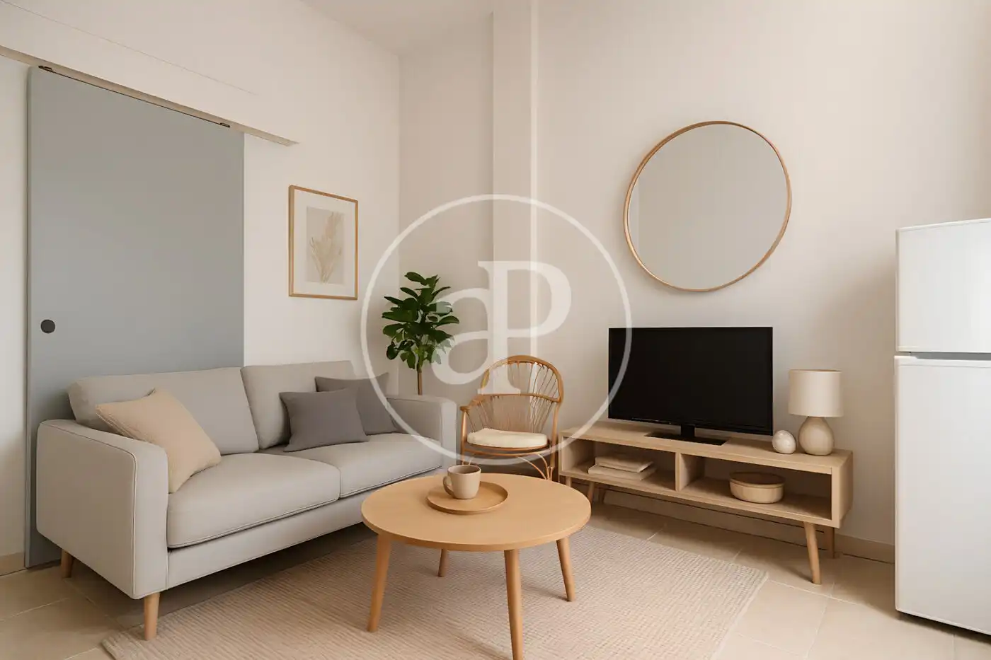 Living room of Flat for sale in Madrid  with Heating