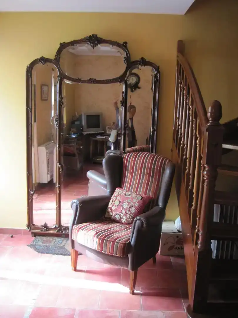 Sala de estar de Casa adosada en venta en Villaescusa de Roa, Burgos