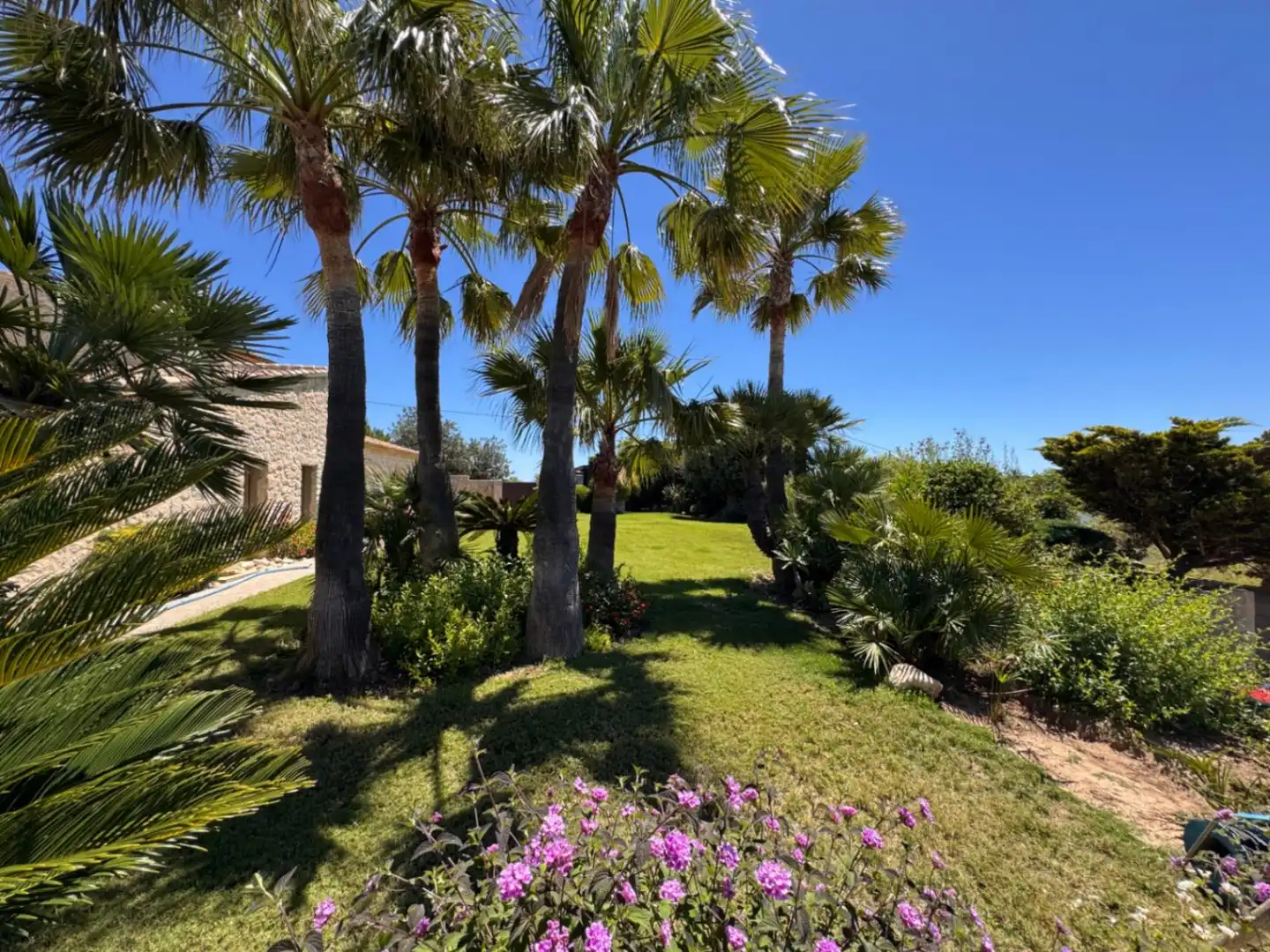 Jardín de Finca rústica en venta en Benissa con Aire acondicionado, Calefacción y Jardín privado