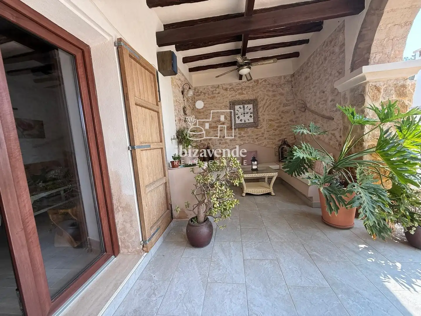 Terraza de Casa o chalet de alquiler en Sant Josep de sa Talaia con Piscina y Amueblado
