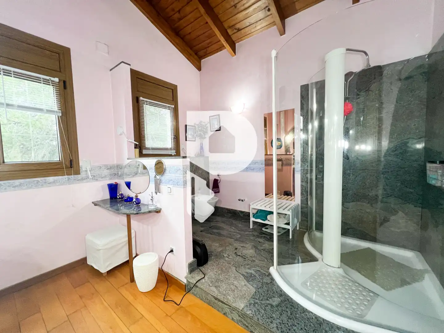 Baño de Casa o chalet en venta en Vallirana con Aire acondicionado, Calefacción y Terraza