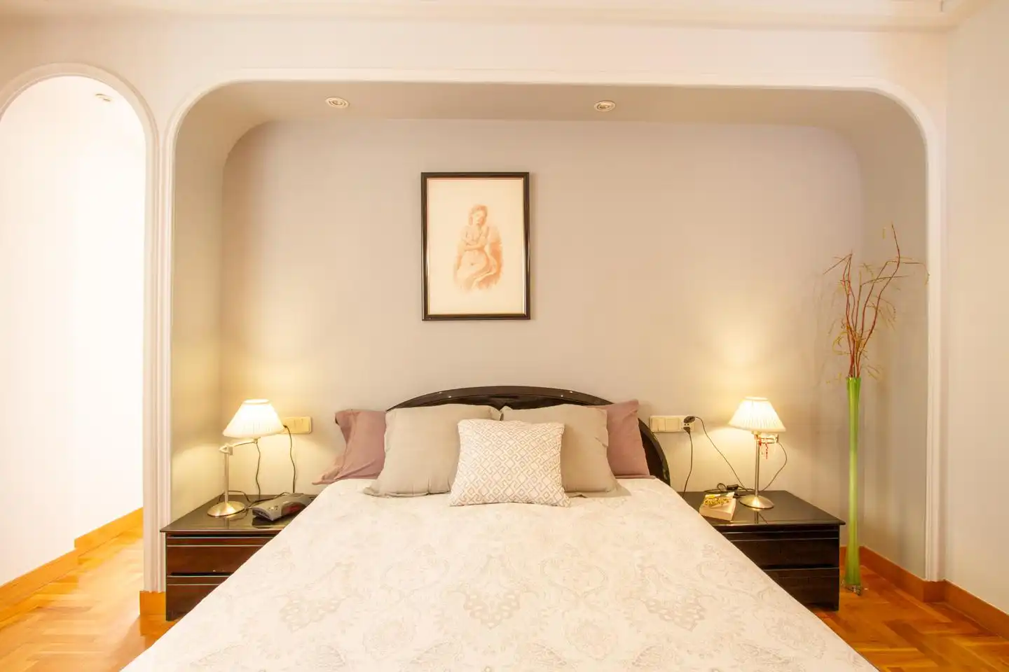 Schlafzimmer von Maisonette zum Verkauf in Villava / Atarrabia mit Klimaanlage, Heizung und Terrasse