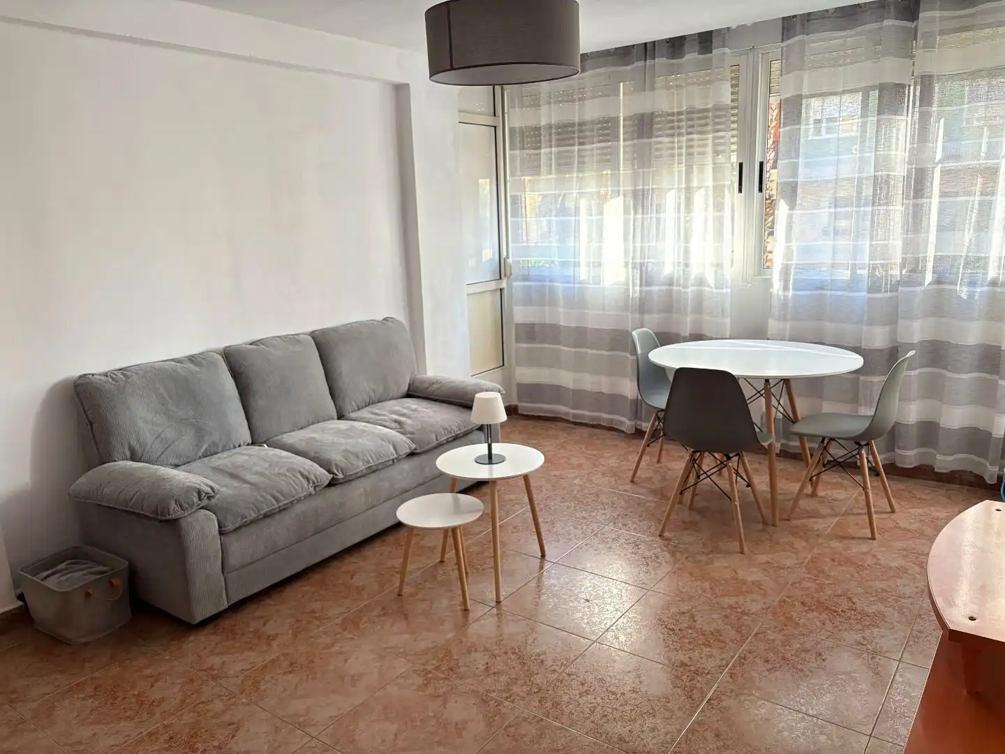 Wohnzimmer von Wohnung zur Miete in  Valencia Capital mit Klimaanlage und Terrasse
